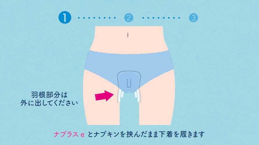 生理日のお風呂上がり対策。経血問題を解決するナプキン補助商品。生理の女性の悩み　お風呂上りにポタポタ垂れでバスマットやタオル　下着に付けるの　デリケートゾーンに挟む　ナプラスeを付けたままショーツをはく　フェムテック　フェムケア　産後生理　生理日あるある　昼用　夜用　教えて生理の事　お股に挟む　災害時の生理　自衛隊のお風呂　補助商品　生理用品　衛生用品