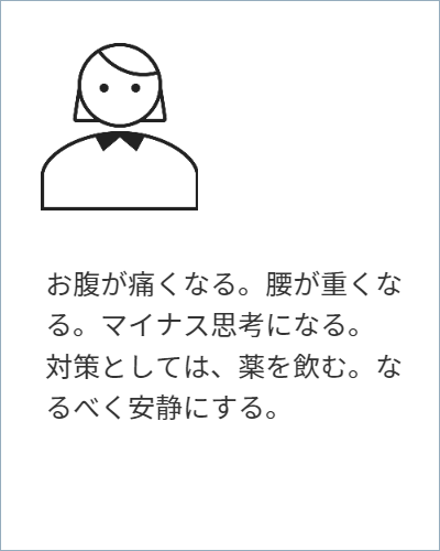生理日のお風呂上がり対策。経血問題を解決するナプキン補助商品。生理の女性の悩み、お風呂上りに経血漏れでバスマットや脱衣所、足を汚さないよう下着に付けるのではなくデリケートゾーンに簡単に装着する。ナプラスを付けたままショーツを穿くことが出来ます。月経前症候群　PMS